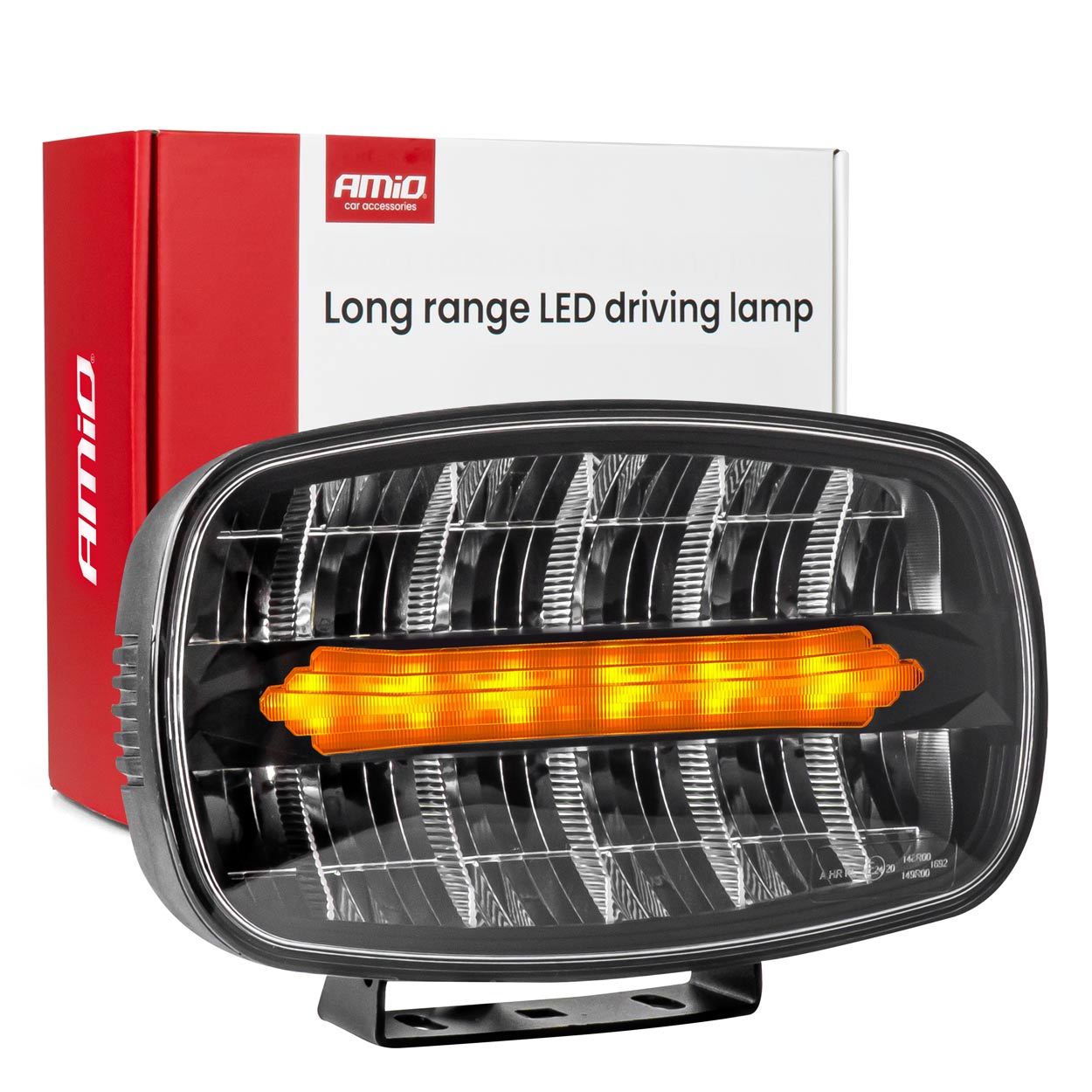 LED tālās darbības lukturis ar stāvgaismas funkciju 109W 12/24V AMIO-04535 LED tālās darbības lukturis ar stāvgaismas funkciju 109W 12/24V AMIO-04535