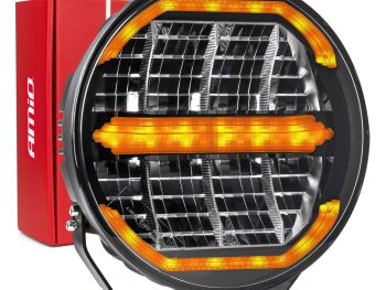 LED tālās darbības lukturis ar stāvgaismas funkciju 112W 12/24V AMIO-04534