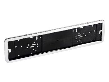 Nerūsējošā tērauda numura zīmes rāmis INOX AMIO-01300