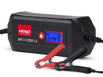 Digitālais 6A akumulatora lādētājs STD GEL AGM WET 6/12V AMIO-04524