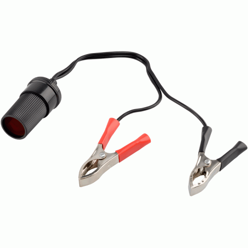 12/24 V 15 cm krokodila adapteris cigarešu šķiltavas ligzdai AMIO-03803 12/24 V 15 cm krokodila adapteris cigarešu šķiltavas ligzdai AMIO-03803