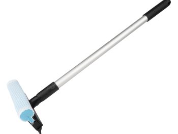 Alumīnija logu tīrīšanas slotiņa 20 cm galva 59/100 cm AMIO-03855
