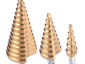 Pakāpju urbju komplekts, 3 gab., 4–32 mm AMIO-03271