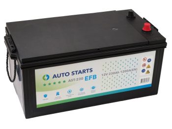 AKUMULATORS EFB 230Ah 1200A 12V AUTO STARTS
