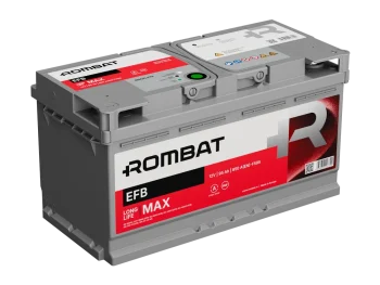 Akumulators START&STOP EFB 95Ah 850A 12V Rombat