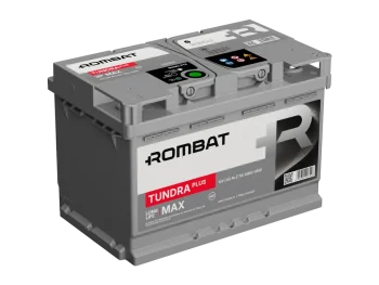 Akumulators 80Ah 750A 12V Rombat TUNDRA PLUS