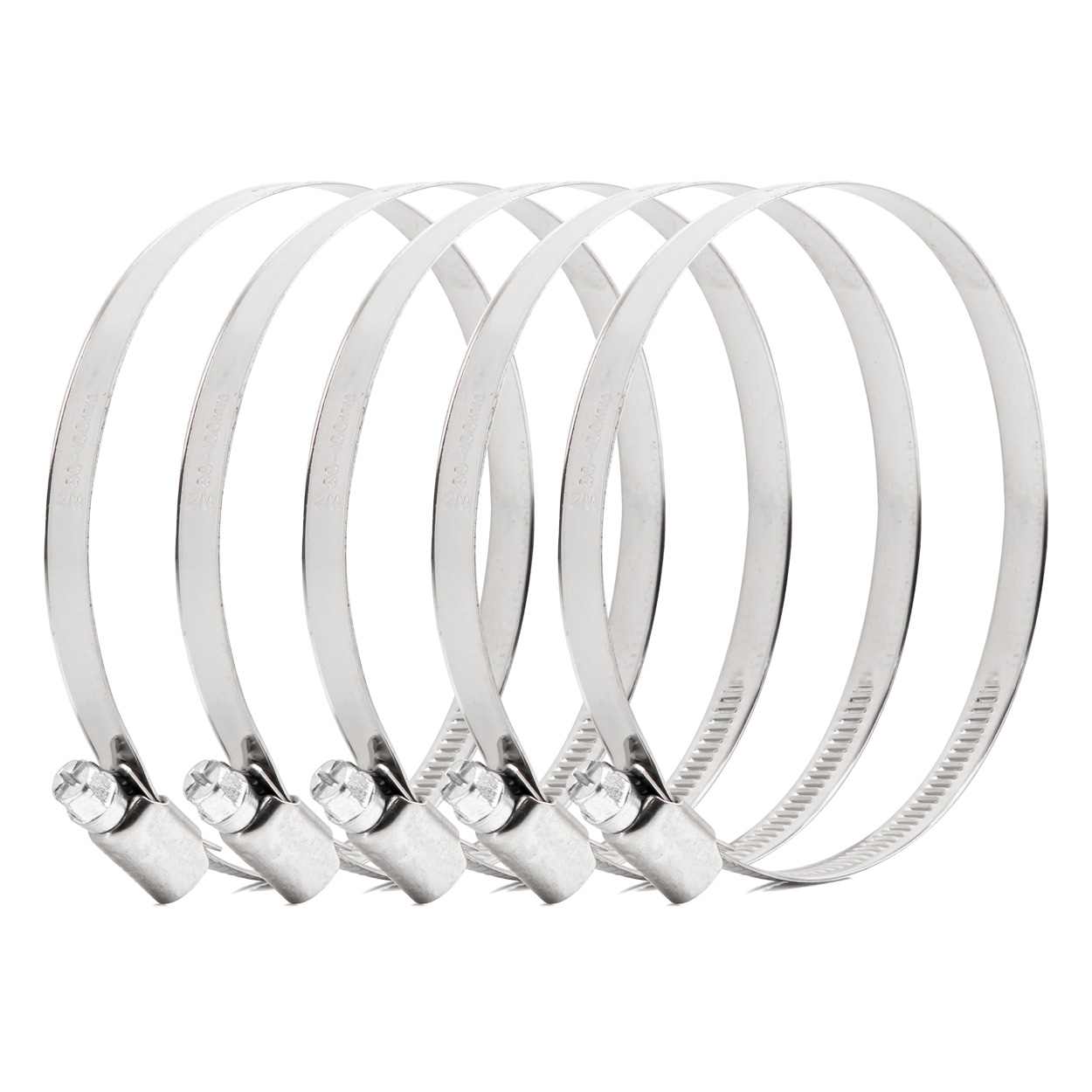 Skrūvju skavas 5 gab. 80-100 mm/9 mm W2 AMIO-04592 Skrūvju skavas 5 gab. 80-100 mm/9 mm W2 AMIO-04592