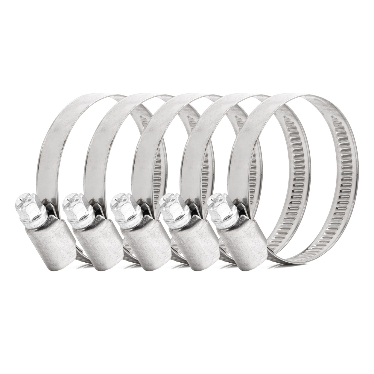 Skrūvju skavas 5 gab. 32-50mm/9mm W2 AMIO-04587 Skrūvju skavas 5 gab. 32-50mm/9mm W2 AMIO-04587