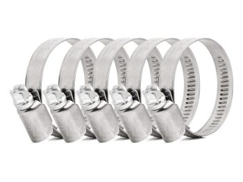 Skrūvju skavas 5 gab. 25-40 mm/9 mm W2 AMIO-04586