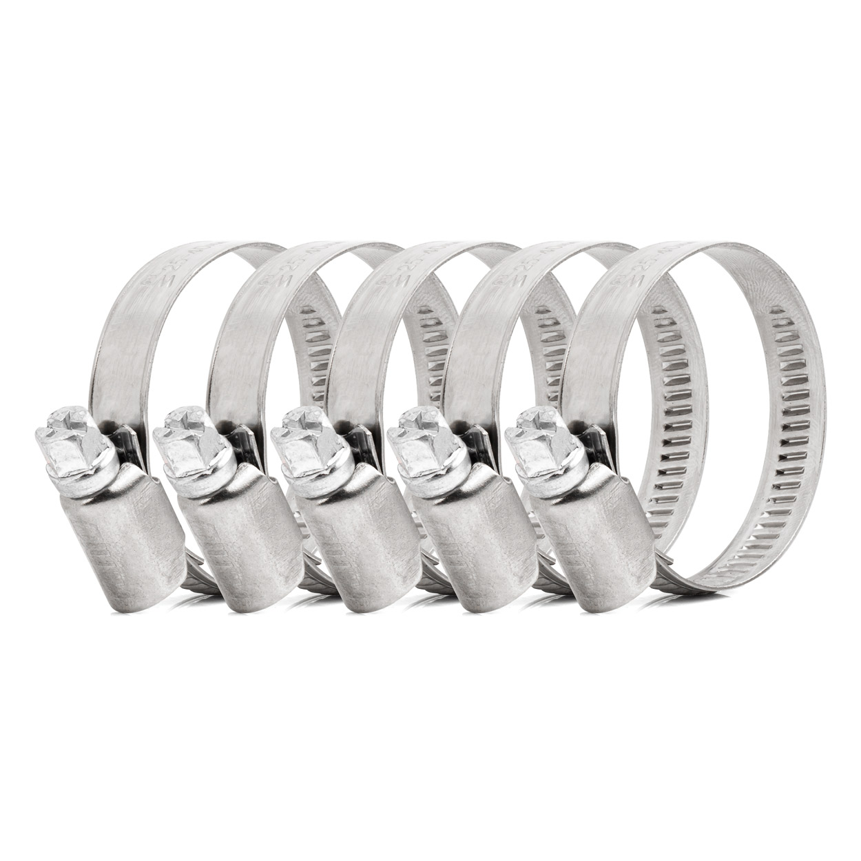 Skrūvju skavas 5 gab. 25-40 mm/9 mm W2 AMIO-04586 Skrūvju skavas 5 gab. 25-40 mm/9 mm W2 AMIO-04586