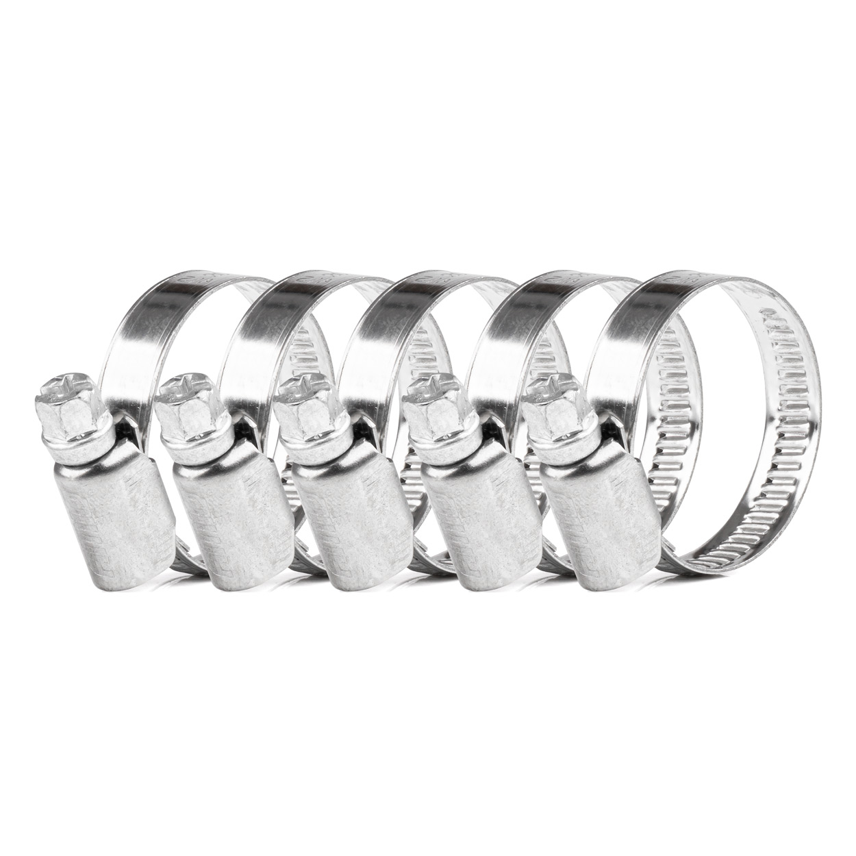 Skrūvju skavas 5 gab. 16–27 mm/9 mm W2 AMIO-04582 Skrūvju skavas 5 gab. 16–27 mm/9 mm W2 AMIO-04582