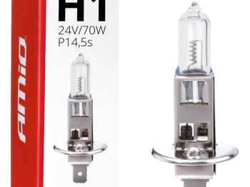 Halogēna spuldze H1 24V 70W AMIO-01482
