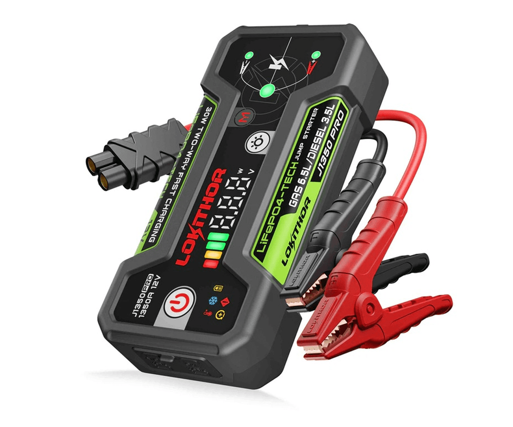 Lokithor J1350 PRO starteris 12V 1350A Lokithor J1350 PRO starteris 12V 1350A
