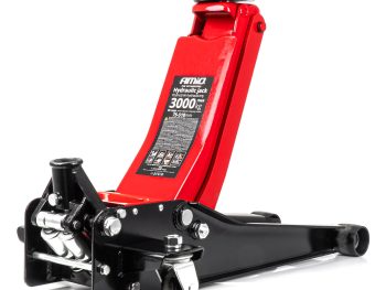 Zema profila hidrauliskais domkrats 3T CE 75/510mm AMIO-04215