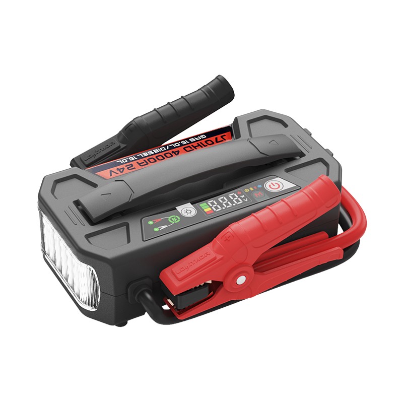 Lokithor J701HD palaišanas starteris 12V 4000A Lokithor J701HD palaišanas starteris 12V 4000A
