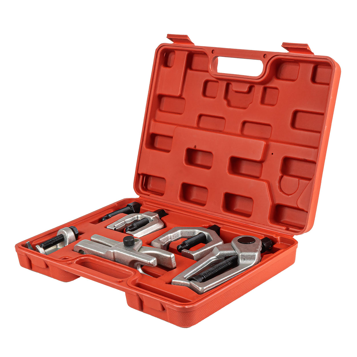 Lodveida šarnīru atdalītājs un stūres stieņu noņemšanas instruments 5 elementi AMIO-04767 Lodveida šarnīru atdalītājs un stūres stieņu noņemšanas instruments 5 elementi AMIO-04767