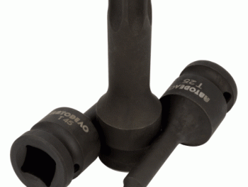 Triecienuzgalis Torx 1/2" T30 78mm AMIO-40183