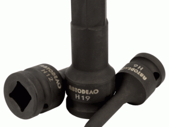Triecienuzgalis HEX 1/2" H14 78mm AMIO-39087