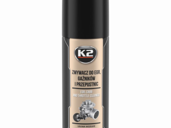 K2 EGR karburatora, turbokompresora tīrīšanas līdzeklis 400 ml.