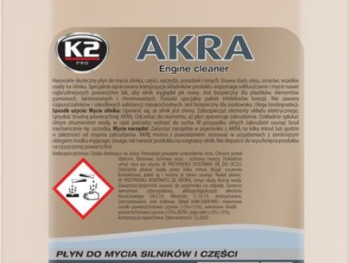 Dzinēja tīrīšanas līdzeklis "AKRA"