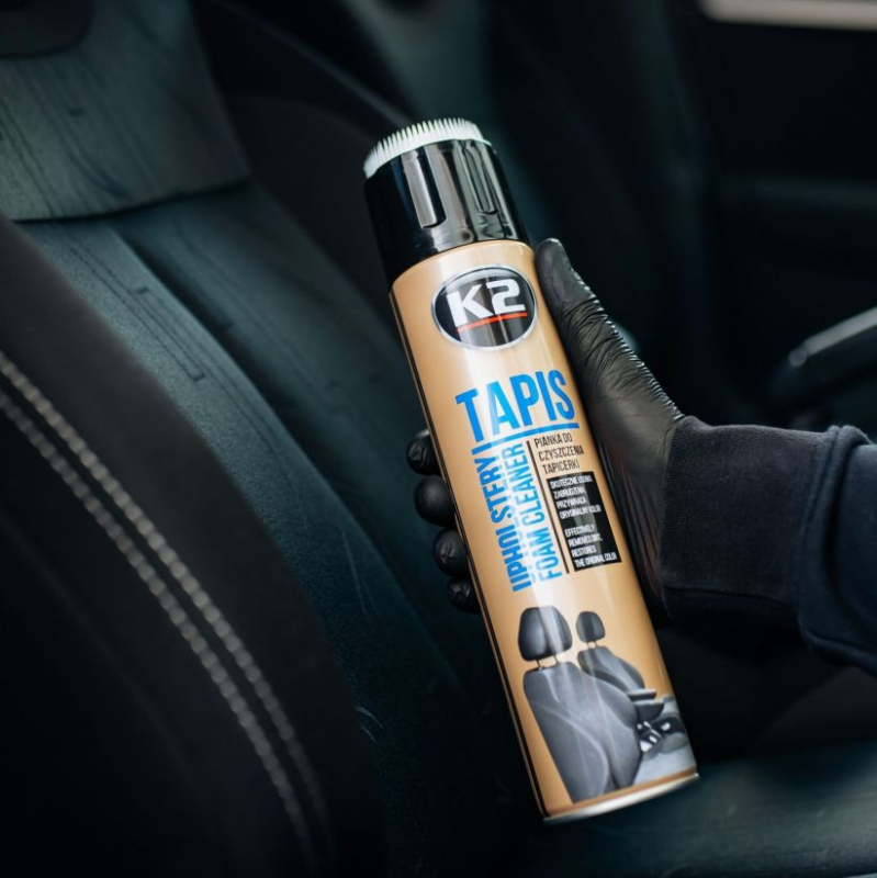 Paklāju un sēdekļu tīrīšanas līdzeklis ''TAPIS'' aerosols ar birsti 600ml. Paklāju un sēdekļu tīrīšanas līdzeklis ''TAPIS'' aerosols ar birsti 600ml. - Image 3