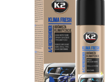 GAISA KONDICIONIERA TĪRĪTĀJS K2 "KLIMA FRESH" JAUNAM AUTOMOBIĻAM