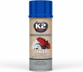 Bremžu suportu melna krāsa "CALIPER" K2 400ml