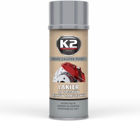 Bremžu suportu melna krāsa "CALIPER" K2 400ml Bremžu suportu melna krāsa "CALIPER" K2 400ml