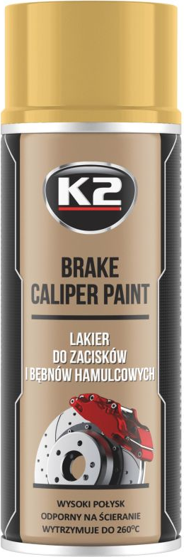 Bremžu suportu melna krāsa "CALIPER" K2 400ml Bremžu suportu melna krāsa "CALIPER" K2 400ml