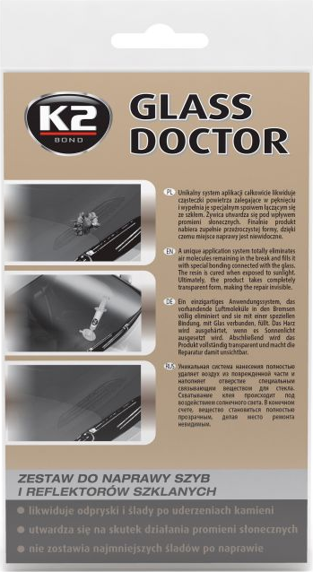 STIKLA REMONTA KOMPLEKTS K2 "STIKLA DOKTORS" STIKLA REMONTA KOMPLEKTS K2 "STIKLA DOKTORS"