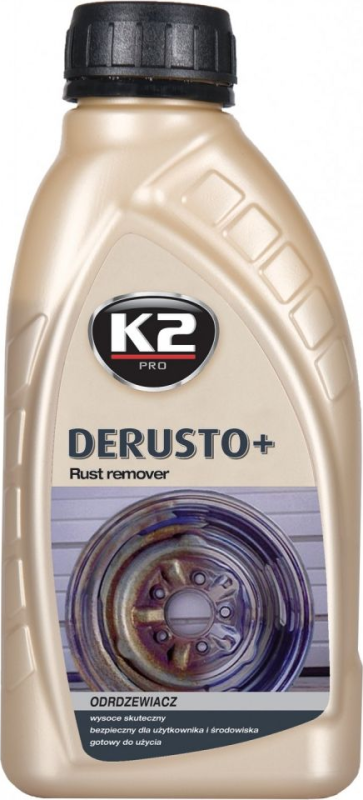 DERUSTO PLUS rūsas tīrīšanas līdzeklis 500 ml. DERUSTO PLUS rūsas tīrīšanas līdzeklis 500 ml.