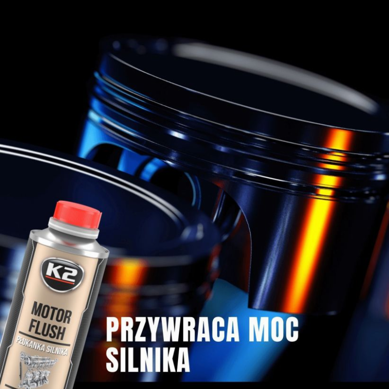 K2 MOTOR FLUSH dzinēja eļļas skalotājs pirms eļļas maiņas Motor Flush 250ml K2 MOTOR FLUSH dzinēja eļļas skalotājs pirms eļļas maiņas Motor Flush 250ml - Image 5