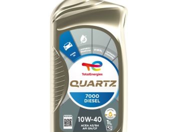 Motoreļļa 10W40 TOTAL QUARTZ 7000 DIESEL 1L