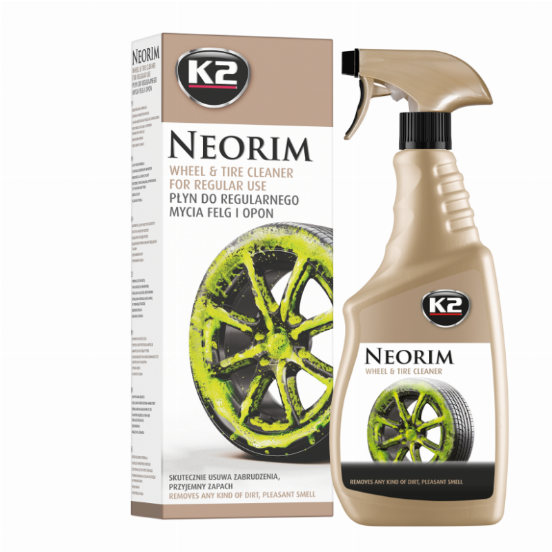 Riepu un disku tīrīšanas līdzeklis K2 GOLD NEORIM 700 ml Riepu un disku tīrīšanas līdzeklis K2 GOLD NEORIM 700 ml