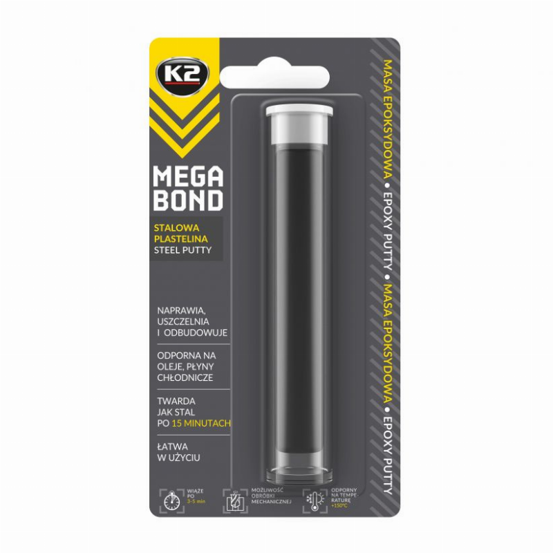 EPOKSĪDA ŠPAKETES "MEGA BOND" BLISTER 20G EPOKSĪDA ŠPAKETES "MEGA BOND" BLISTER 20G