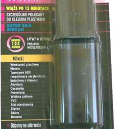 Epoksīda līme ''PLASTIC WELDING SYSTEM" VERSACHEM 11604 DV478