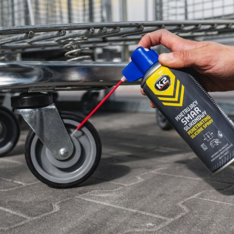 IEKĻŪSTOŠS SMAR SILIKONA SPRĒJS 400ML. IEKĻŪSTOŠS SMAR SILIKONA SPRĒJS 400ML. - Image 3