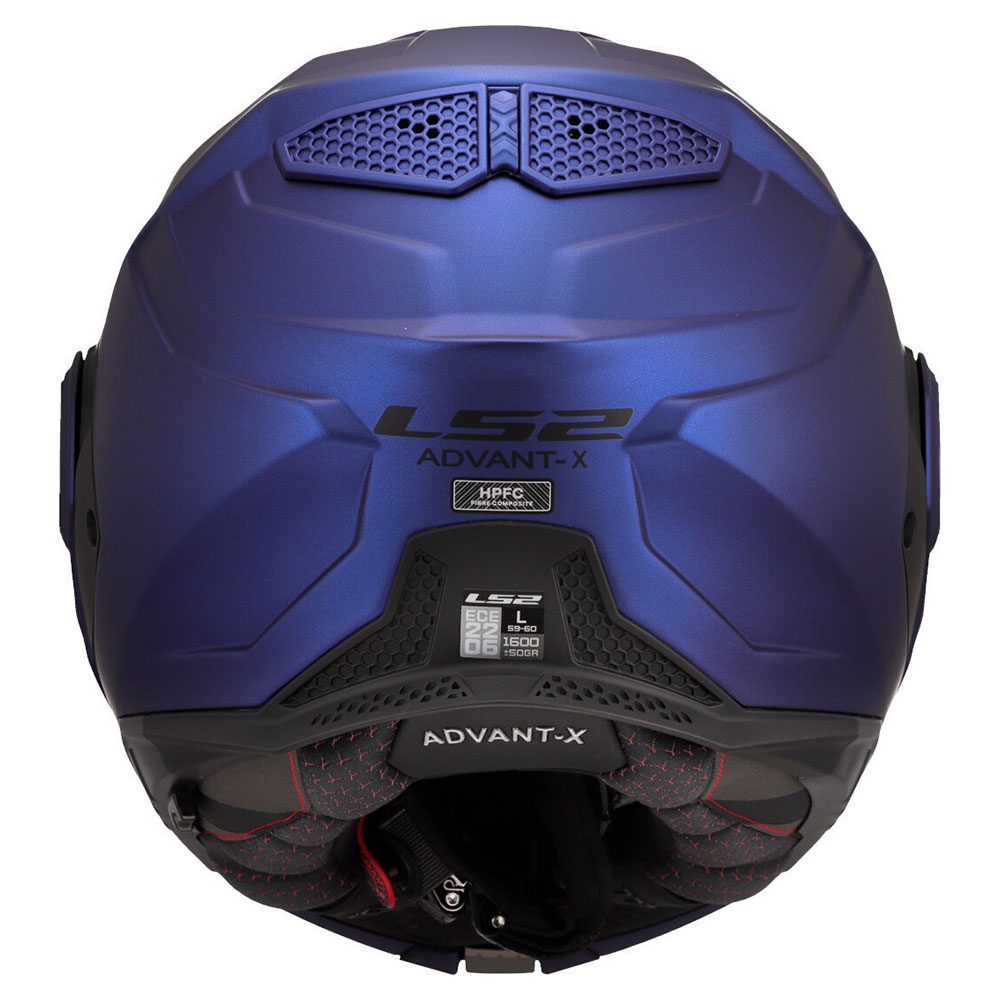 LS2 FF901 ADVANT X SOLID MOTO ĶIVERE TUMŠI ZILA LS2 FF901 ADVANT X SOLID MOTO ĶIVERE TUMŠI ZILA - Image 7