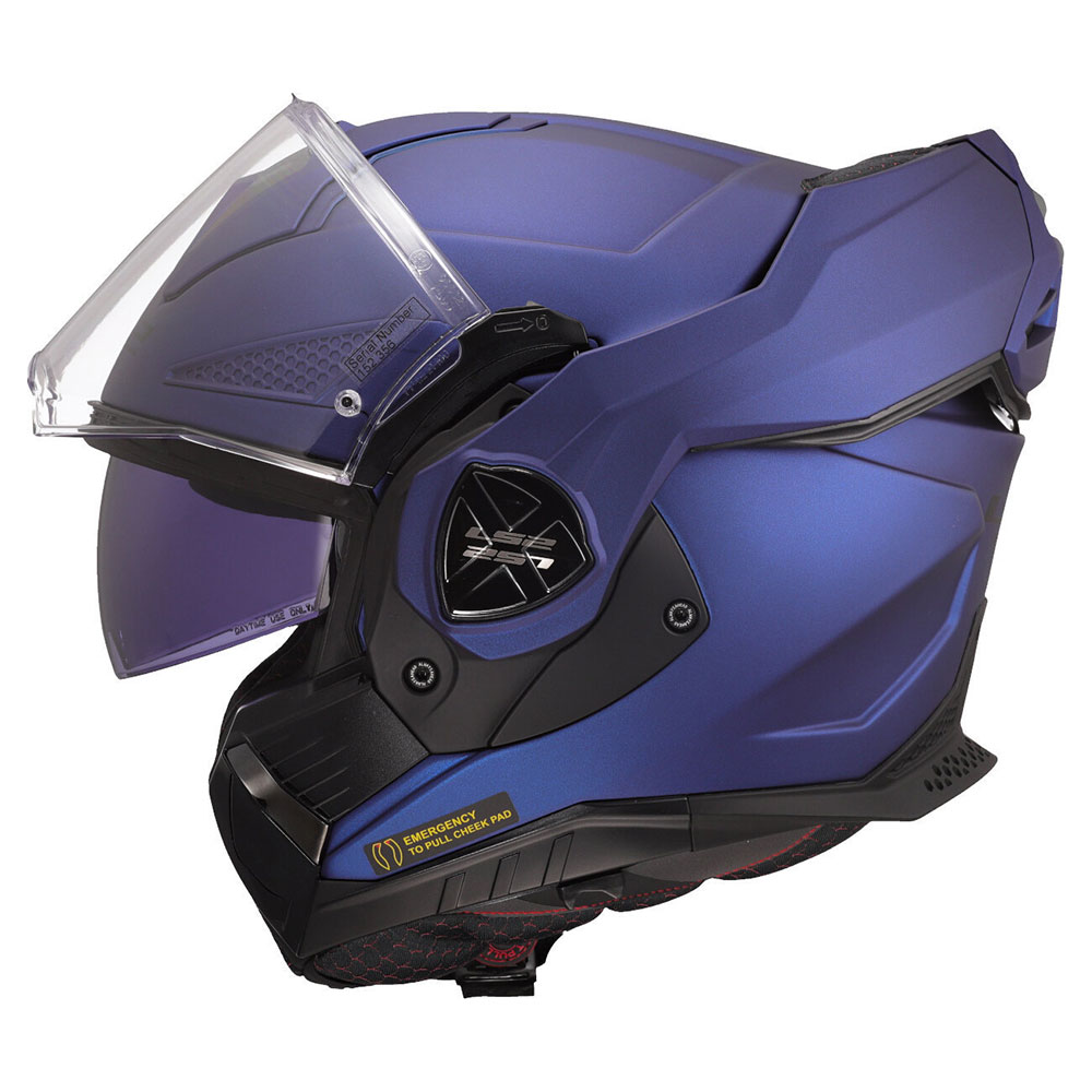 LS2 FF901 ADVANT X SOLID MOTO ĶIVERE TUMŠI ZILA LS2 FF901 ADVANT X SOLID MOTO ĶIVERE TUMŠI ZILA - Image 6