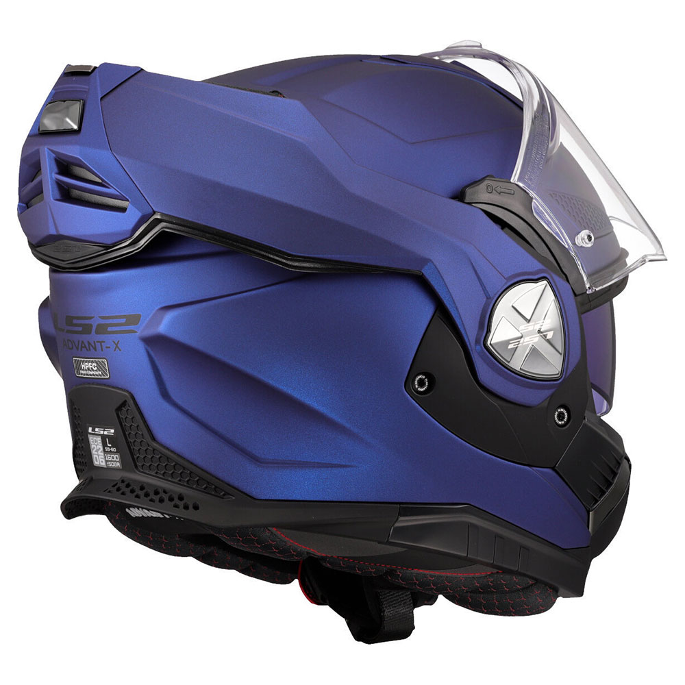 LS2 FF901 ADVANT X SOLID MOTO ĶIVERE TUMŠI ZILA LS2 FF901 ADVANT X SOLID MOTO ĶIVERE TUMŠI ZILA - Image 10