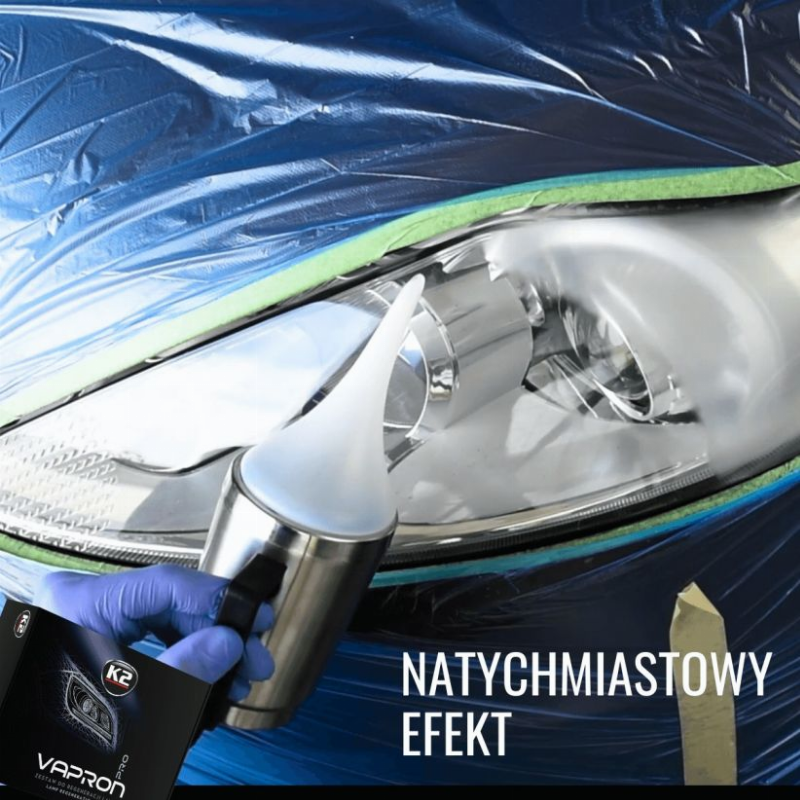 VAPRON ŠĶIDRUMS POLIMERS K2 AUTOMAŠĪNU LUKTURU ATJAUNOŠANAI 600ml, 17903 VAPRON ŠĶIDRUMS POLIMERS K2 AUTOMAŠĪNU LUKTURU ATJAUNOŠANAI 600ml, 17903 - Image 3