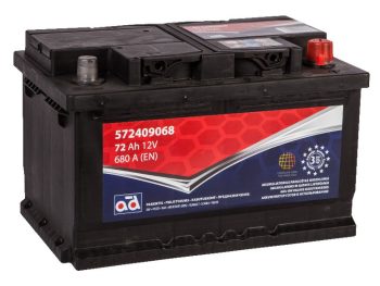 Auto akumulators AD 72Ah 680A
