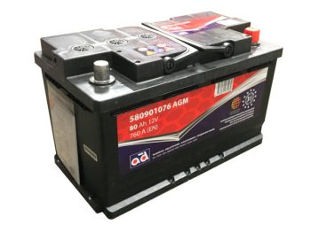 Auto akumulators AD 80Ah 760A AGM