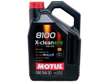 Motoreļļa 5W30 MOTUL 8100 X-CLEAN EFE 4L