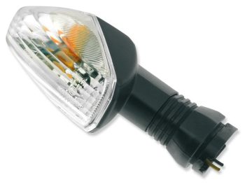Moto pagrieziena rādītājs, aizmugurē, balts KAWASAKI KLE, Z, ZX-10R, ZX-6R 600-1000 2007-2014