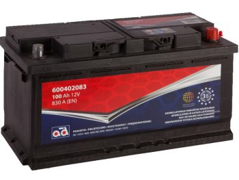 Auto akumulators AD 100Ah 830A