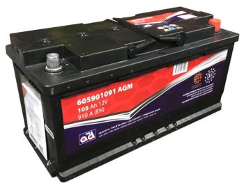 Auto akumulators AD 105Ah 910A AGM