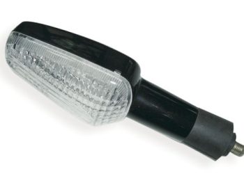 Moto pagrieziena rādītājs, aizmugurē, kreisā puse, balts HONDA XL 650 2005-2005