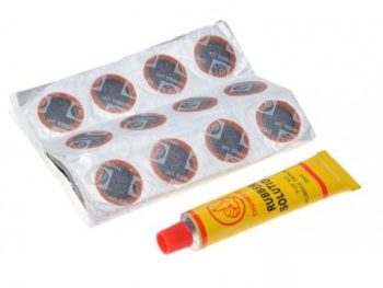 Velosipēdu kameru remonta līmēšanas komplekts 49pcs