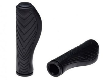 Stūres gumijas ergonomisko rokturu komplekts velosipēdam